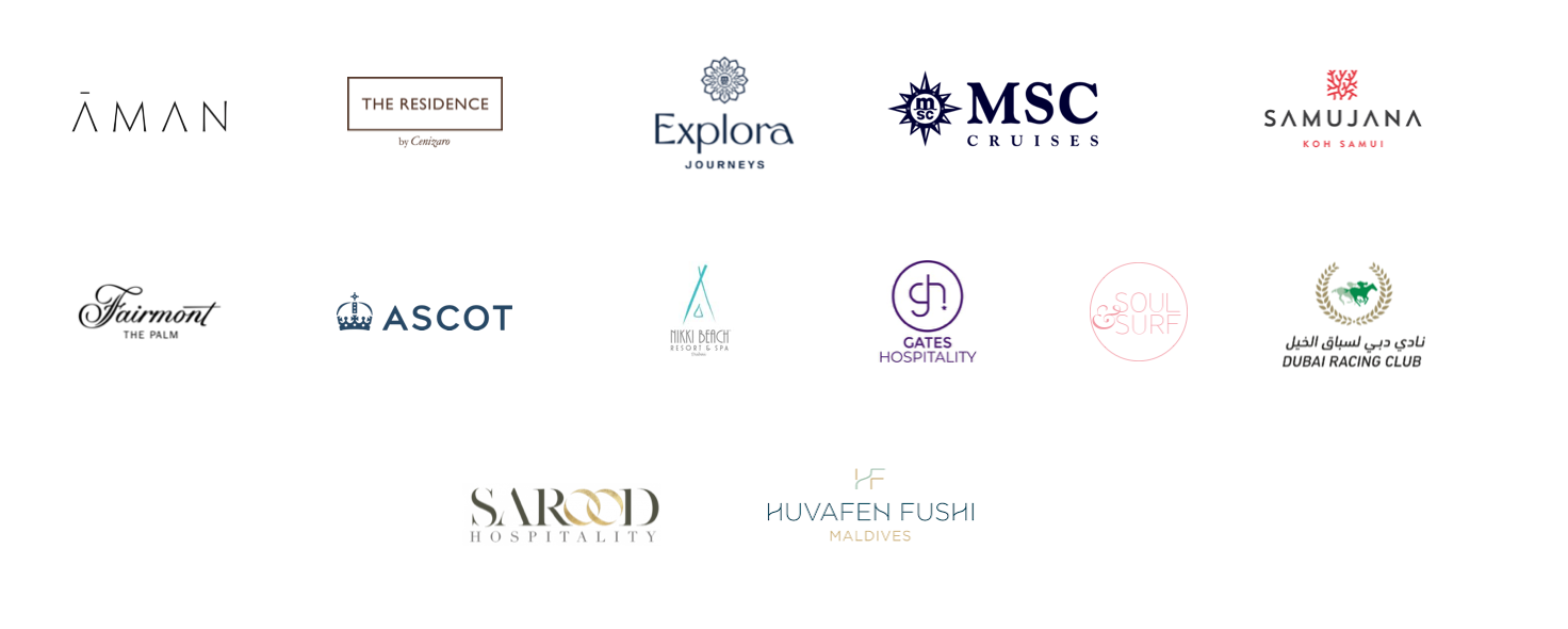 The Comms Club Travel and Hospitality Clients